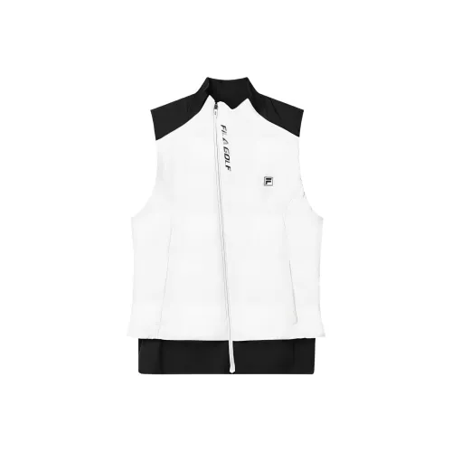FILA GOLF серия Жилет Женские Нефритовый Белый