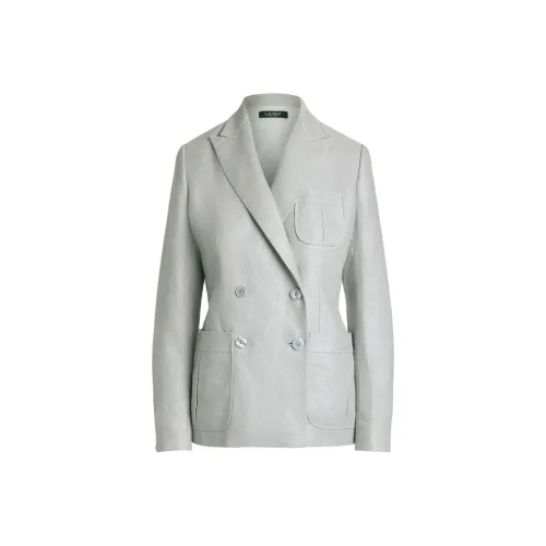 Polo Ralph Lauren Бизнес-костюм Пальто Женское Светло-синий