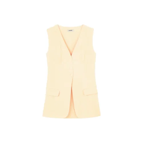 Sandro Жилет Женский Светлый Умбра