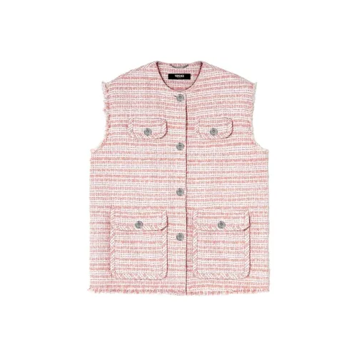 VERSACE SS24 Жилет Женский Светло-Розовый