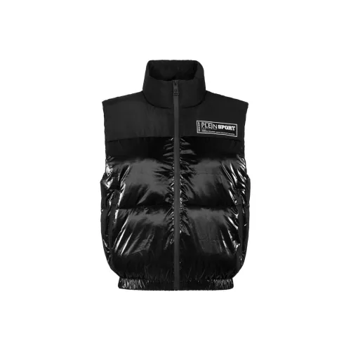 PLEIN SPORT FW24 Жилет Женские Черный