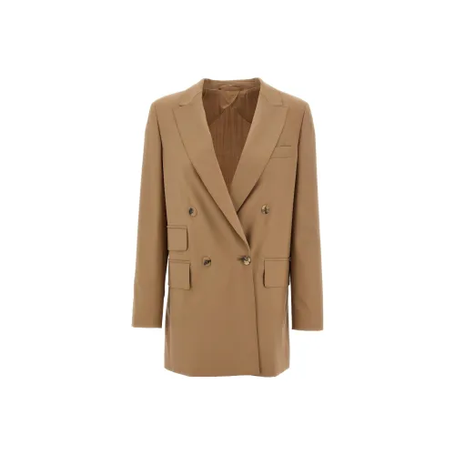 MaxMara Коричневое Женское Пальто