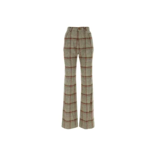 Vivienne Westwood Коричневые Женские Повседневные Брюки
