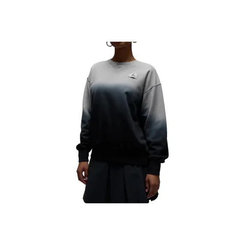 Jordan Flight Fleece Свитшот Женский Светлый Дымчатый Серый