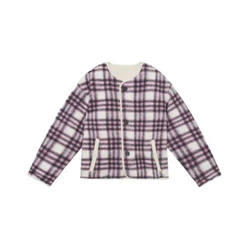 ISABEL MARANT Розовые Женские Бархатные Куртки