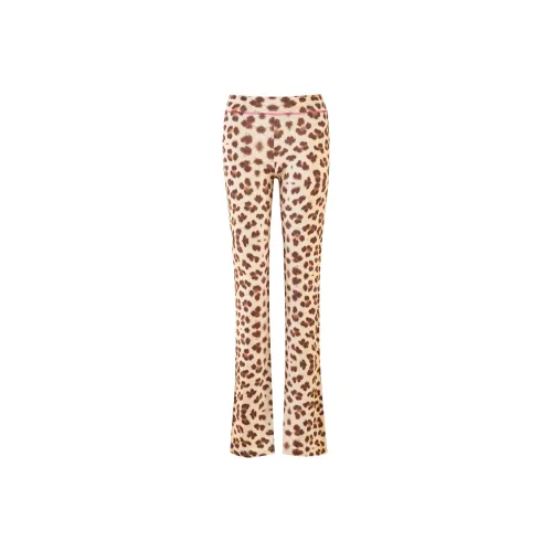 I.AM.GIA Leopard/Леопардовый принт Женские Повседневные брюки