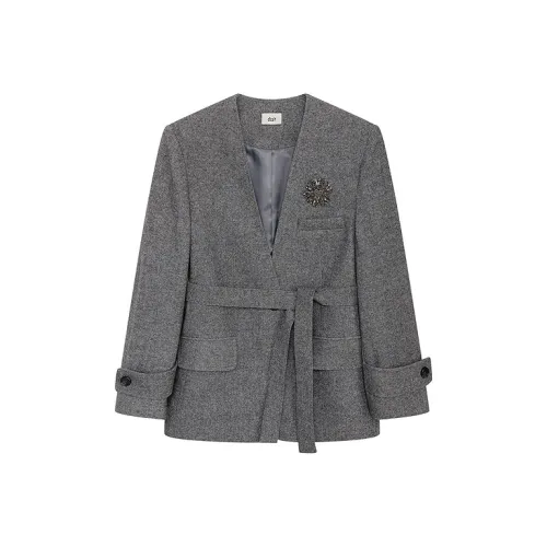 d'zzit Куртка Женская Средняя Серая