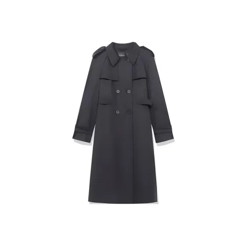 GOELIA 00B Черный Женские Тренч