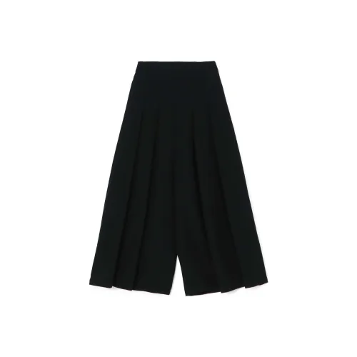 Yohji Yamamoto Черные Женские Повседневные Брюки