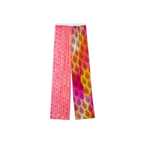 Sandro Повседневные брюки Женские Розовые