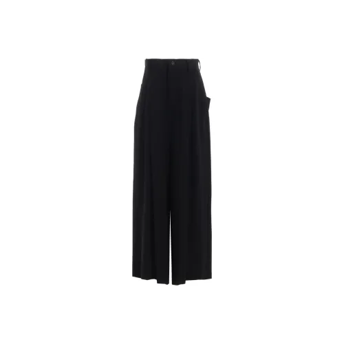 Yohji Yamamoto Черные Женские Повседневные Брюки
