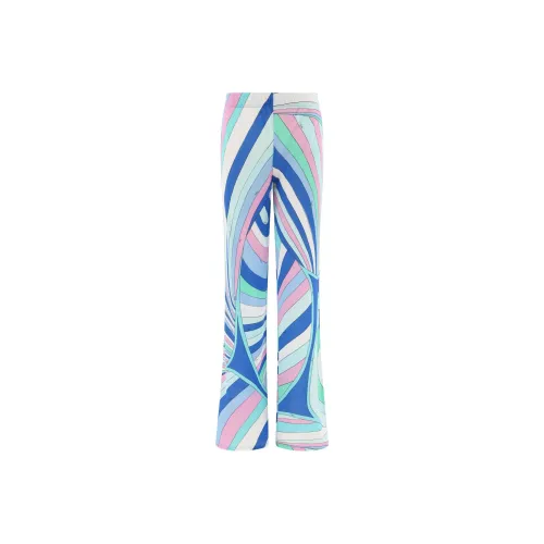 EMILIO PUCCI Светло-синие Женские Повседневные Брюки