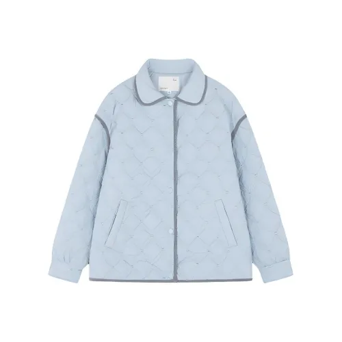 IHIMI Пуховик Женский Небесно-Синий