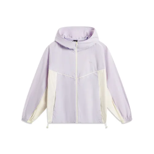 LINING Sports Trend Series Naughty Purple Женская одежда с защитой от солнца