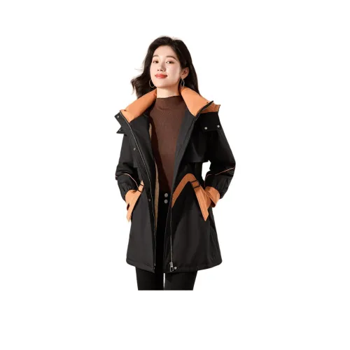 Mylan Весна Осень Зима PARKA Пальто Стандартное Женское Black Collection Бренд Получайте своевременные уведомления о мероприятиях