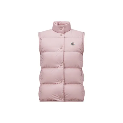 Moncler Жилет Женский Светло-Розовый