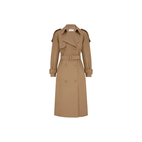 Zimmermann Тренчкот Женский Хаки