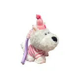 Розовый и белые полосы