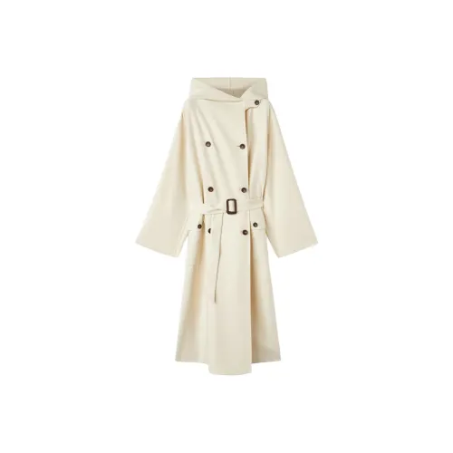 Loro Piana Белое Женское Пальто