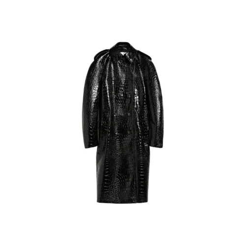 SportMax Черные Женские Кожаные Куртки