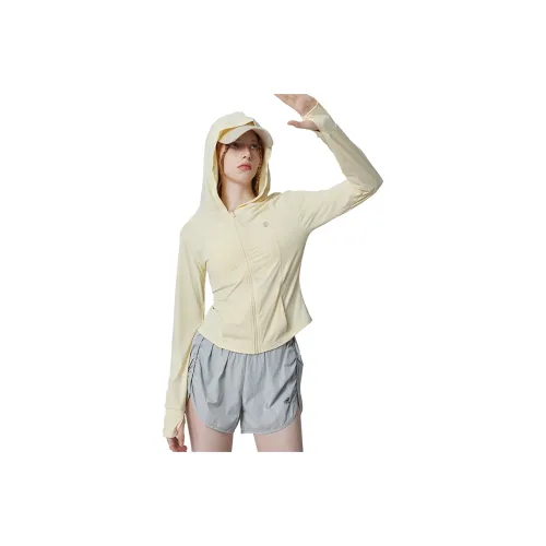 GUUKA TECH Тренчкот Женский Светло-Желтый