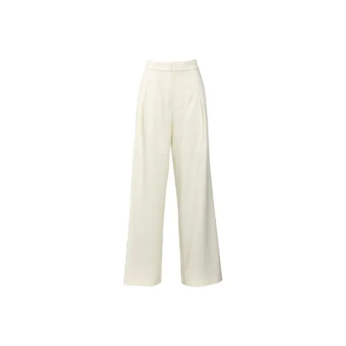 TAMMY TANGS Повседневные брюки Женские Экрю