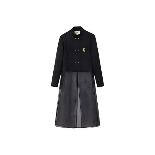 INTERPHASE Бизнес-костюм женский темно-черный