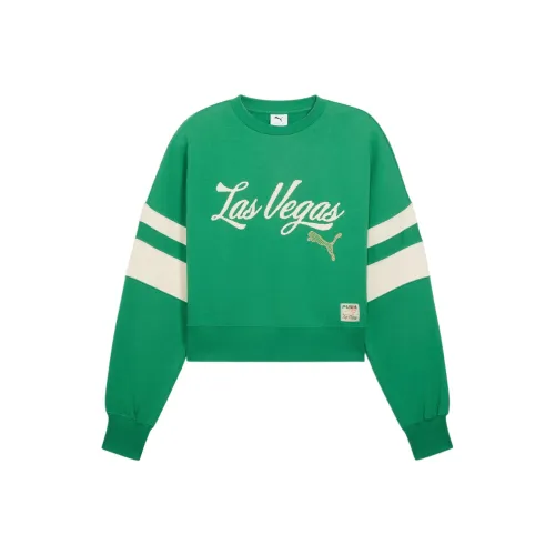 PUMA Essentials Wardrobe Las Vegas Свитшот Женские Зеленый