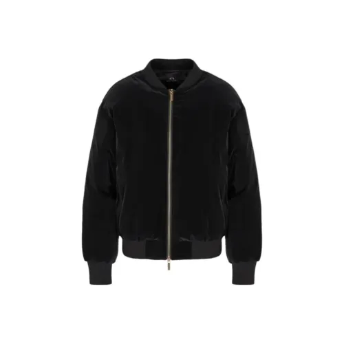 ARMANI EXCHANGEAE FW24 Хлопковый пуховик женский черный