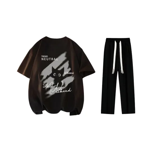 LA'T.WEEKEND Повседневная Спортивная Одежда Унисекс