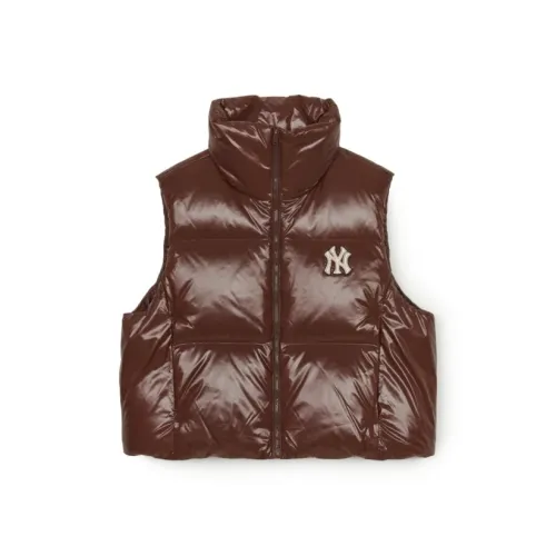 Mlb Base Logo New York Yankees Жилет Женские Коричневый