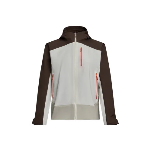 Under Armour На открытом воздухе Офис Повседневный Водонепроницаемый и Теплый Ветровка Женские Хаки Серый