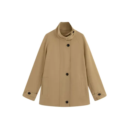 Delight In You Тренчкот Женский Темный Хаки