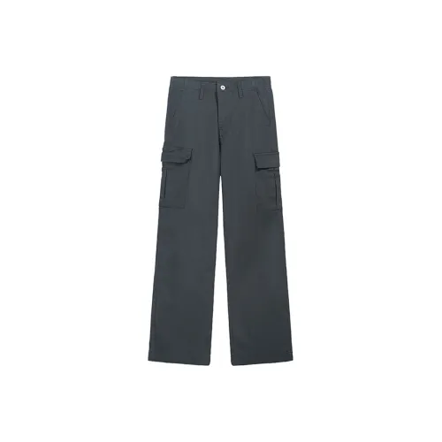 ETSE Повседневные брюки Женские Темно-серый