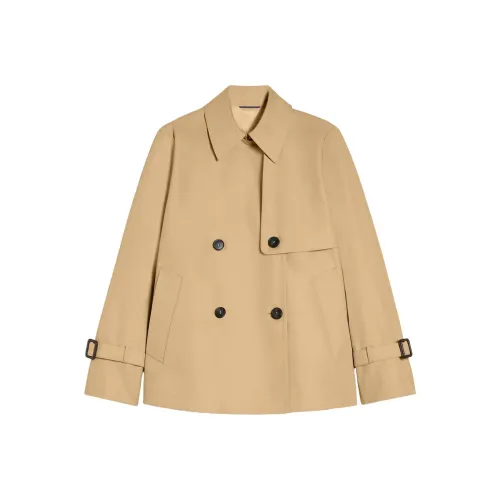 WEEKEND MaxMara Тренчкот Женский Бежевый
