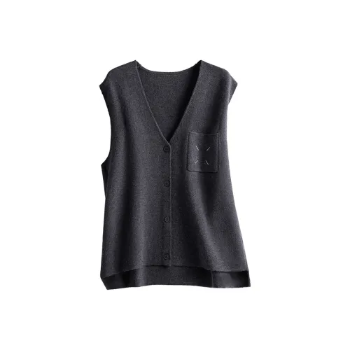 Cypress House Жилет Женский Темно-Серый