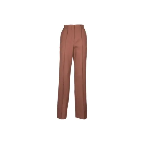 FENDI FW22 Повседневные брюки Женские Коричневый