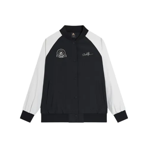 PEAK Бейсбольная куртка Женская Черная