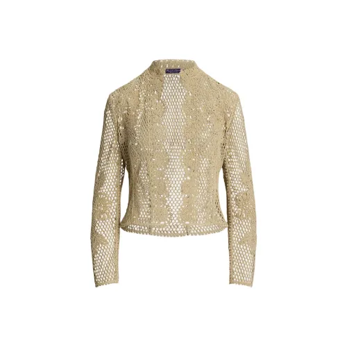 Ralph Lauren Collection Бежевые Женские Кожаные Куртки