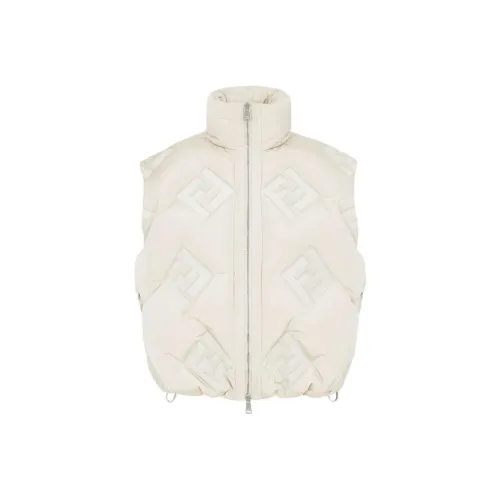 FENDI Бежевые Женские Жилеты