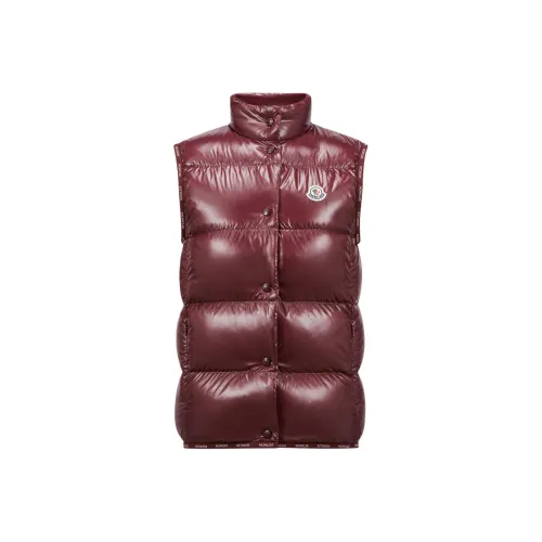 Moncler Жилет Женские Бордо Красный