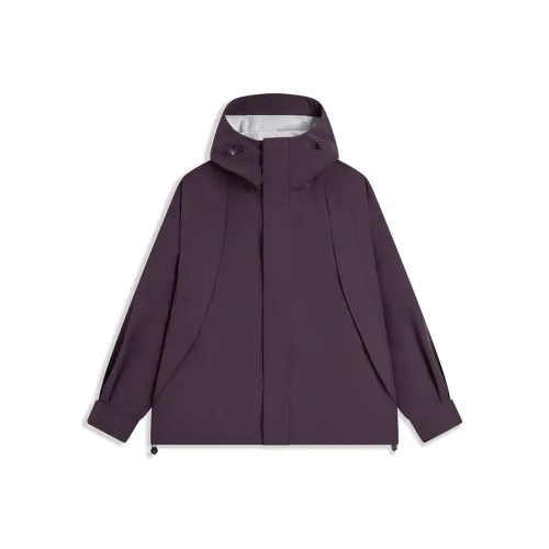 XTEP Variety Тренировки Коллекция Водонепроницаемый Ветровка Женские Темно-сливовый