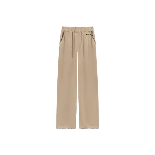 NO ONE ELSE Хаки Женские Повседневные Брюки