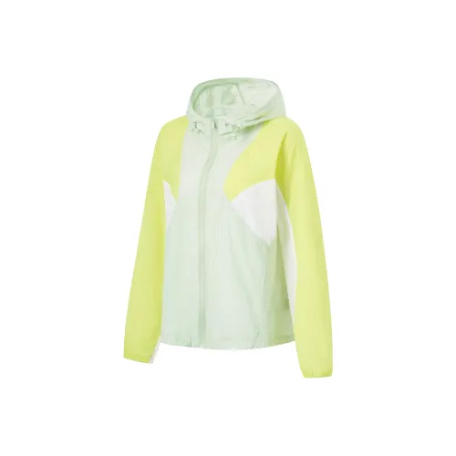 Лайнер Fitness Series Одежда с защитой от солнца Женская Стандартный Белый Ледяной Fat Зеленый