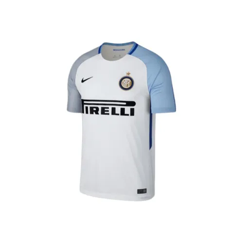 nike Football Рубашка nike Inter Mediolan 2017 18 Stadium Гостевой Футбол Джерси Мужской Белый