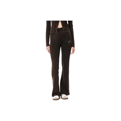 Ed Hardy FW24 Повседневные брюки Женские Темный мрамор