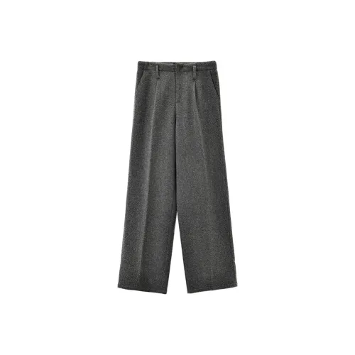 SINBOS Повседневные брюки Женские Лунная ночь Серый