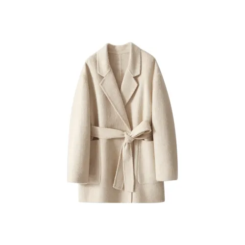 Kele Coco Экрю Женское Пальто