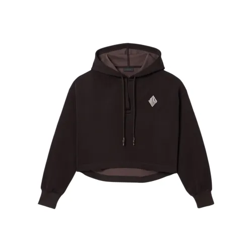 Lacoste SS25 Свитшот Женский Коричневый 3LA