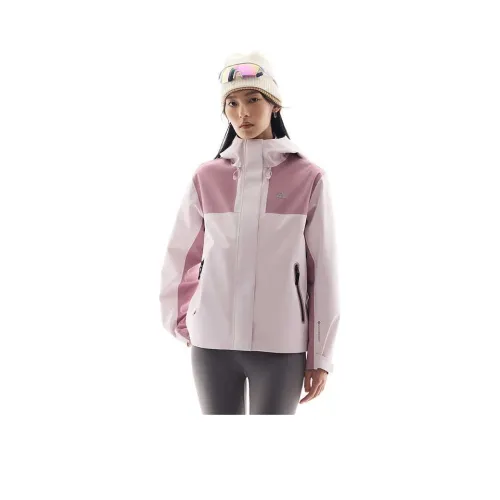 ANTA Outdoor Collection Водонепроницаемый Ветрозащитный Дышащий And Дождезащитный Ветровка Женские Цветение West Розовый